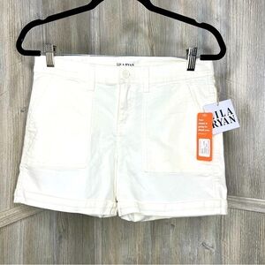 Lila Ryan The Ivy Military Shorts White